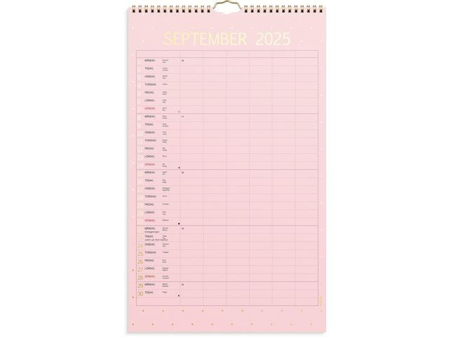 Familjekalender 25/26 color